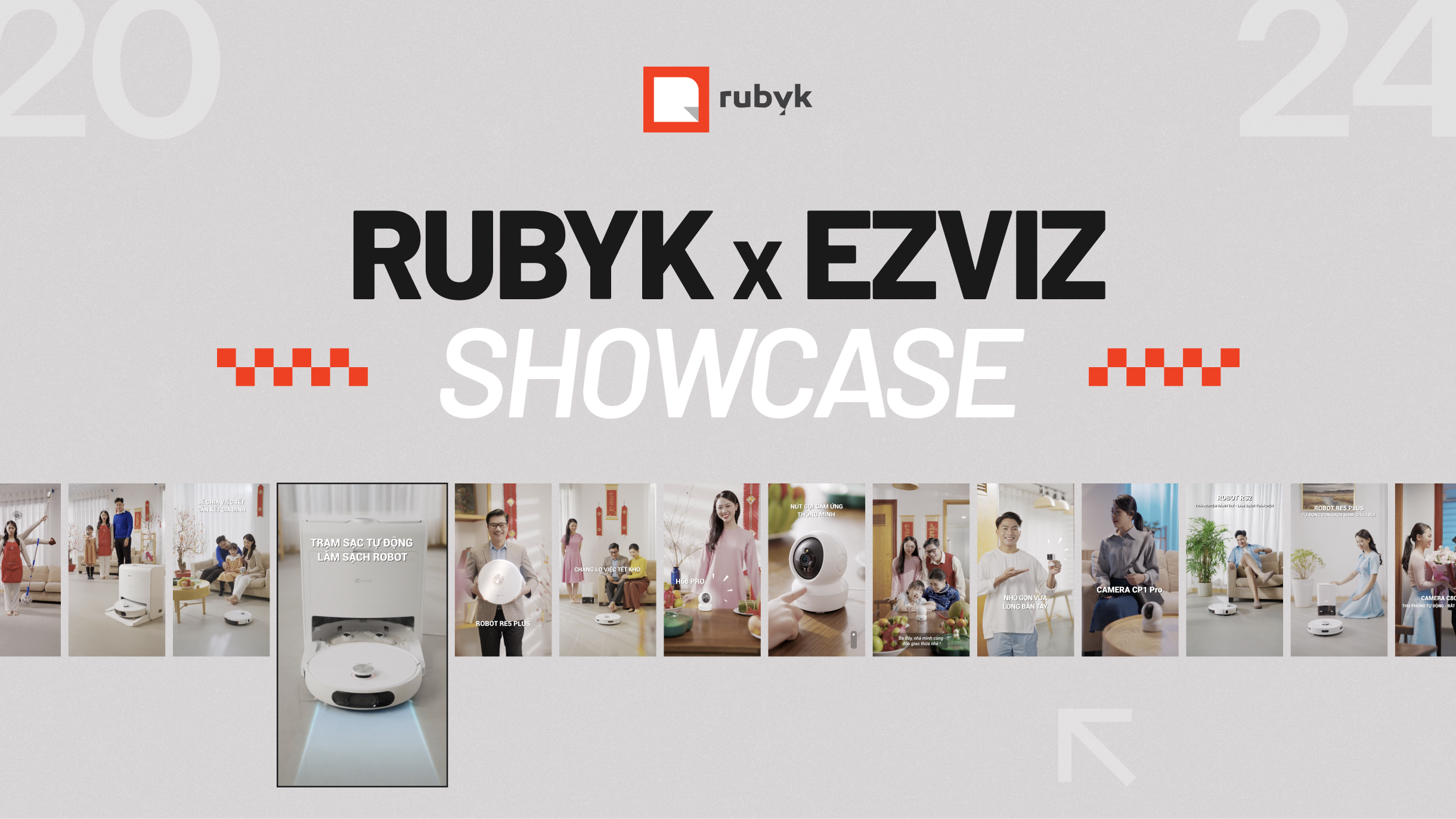 Rubyk x EZVIZ | Quay 10 iTVC cho 7 sản phẩm trong 2 ngày