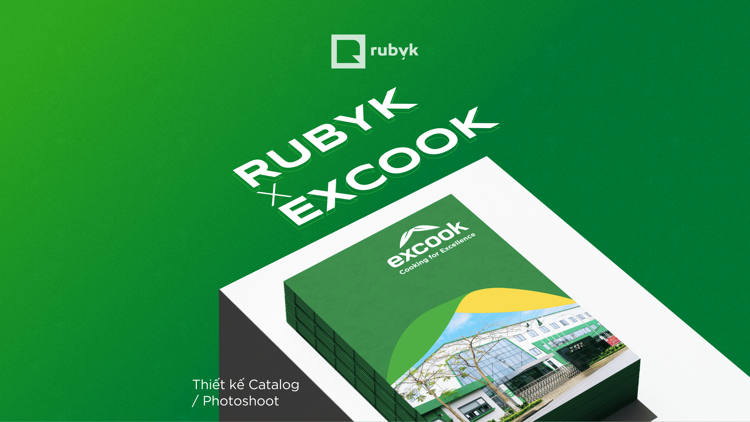 Rubyk x Excook: Catalog Design & Photoshoot